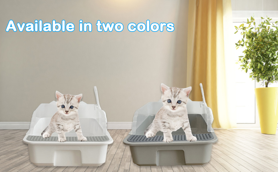 kitten litter box low entry