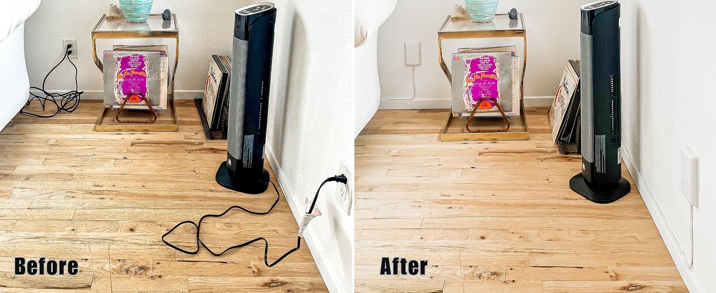 plugs for electrical outlet extension cord surge protector regleta de enchufes multiples hide cords
