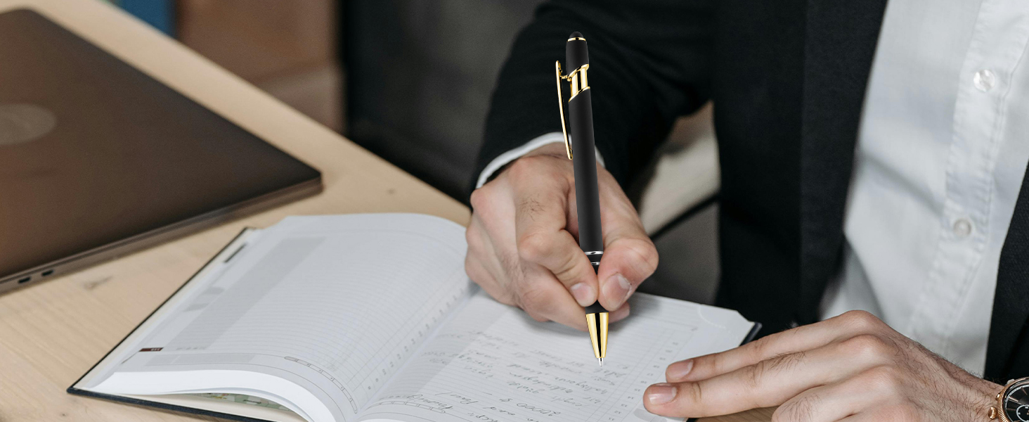Pens Black Pens Ink Pens Ballpoint Pens Bulk Stylus Pen for Touchscreen Stylus Pen with Stylus Tip