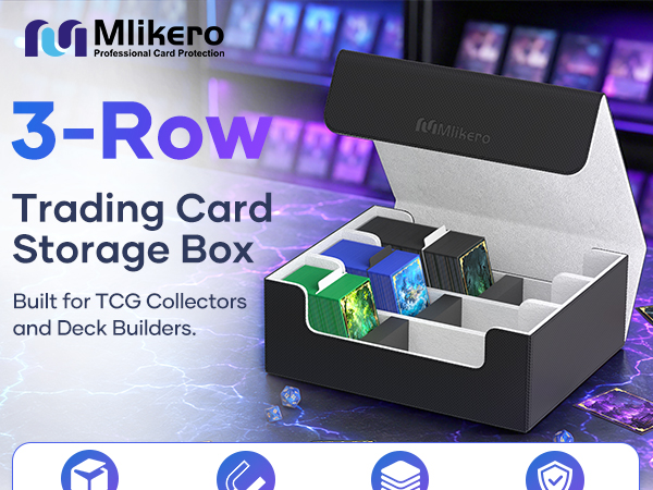 Trading Card Storage Box