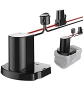 Power Wheel Adapter with Fuse&Switch, Secure Battery Adapter for 18V ONE+ Lithium Battery, with 1...