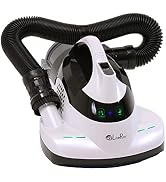 LivePure - Ultramite Handheld HEPA Filter Vacuum & Fabric Sanitizer - Dual Motor Brush, UVC Light...