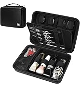 Boobowl Hard Travel Case for Hair Clippers, Hair Cutting Barber Supplies Organizer Bag, Trimmer S...