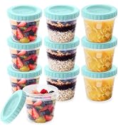 Bentgo Prep - 20 Piece 16 fl oz Leak-Proof Deli Containers with Lids, Food Storage for Meal Prep,...