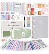 Nicpro 76PCS Bible Study Supplies, Cute Bible Journaling Kit, Bible Study Kit for Women, Aestheti...