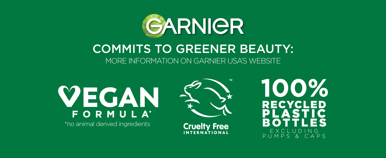 garnier commits to greener beauty