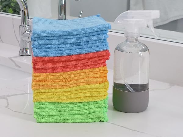 Stack in bathroom