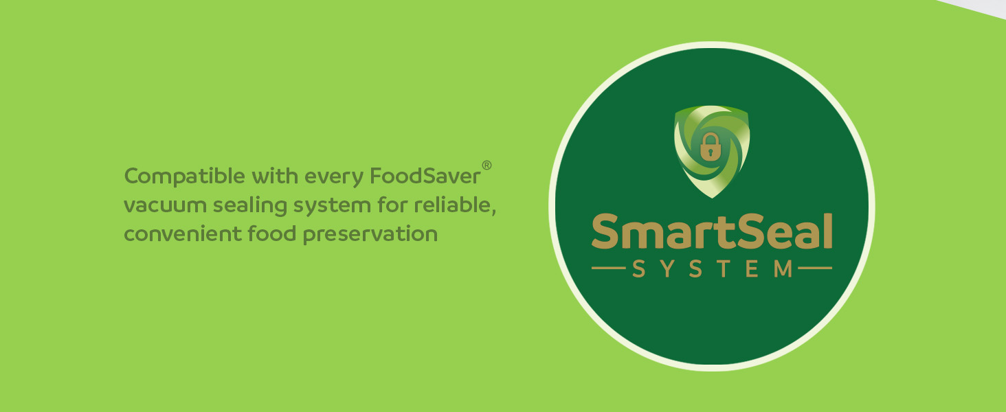 SmartSeal System logo with food preservation text