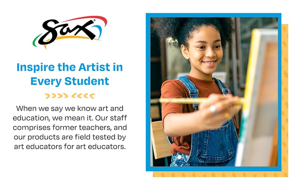 Inspire the Artist in Every Student with art supplies tested by educators.