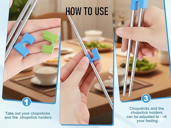 Premium Reusable titanium Chopsticks Set Experience Authentic Asian