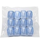 Morex Ribbon Poly 12PK- 3/16" Smooth Curling Ribbon 66 FT Egg, 12 Pack 3/16 inch by 66 feet, Ligh...