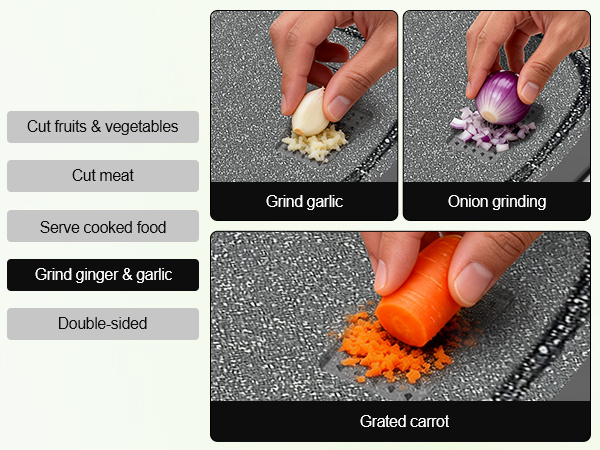 Grind ginger & garlic