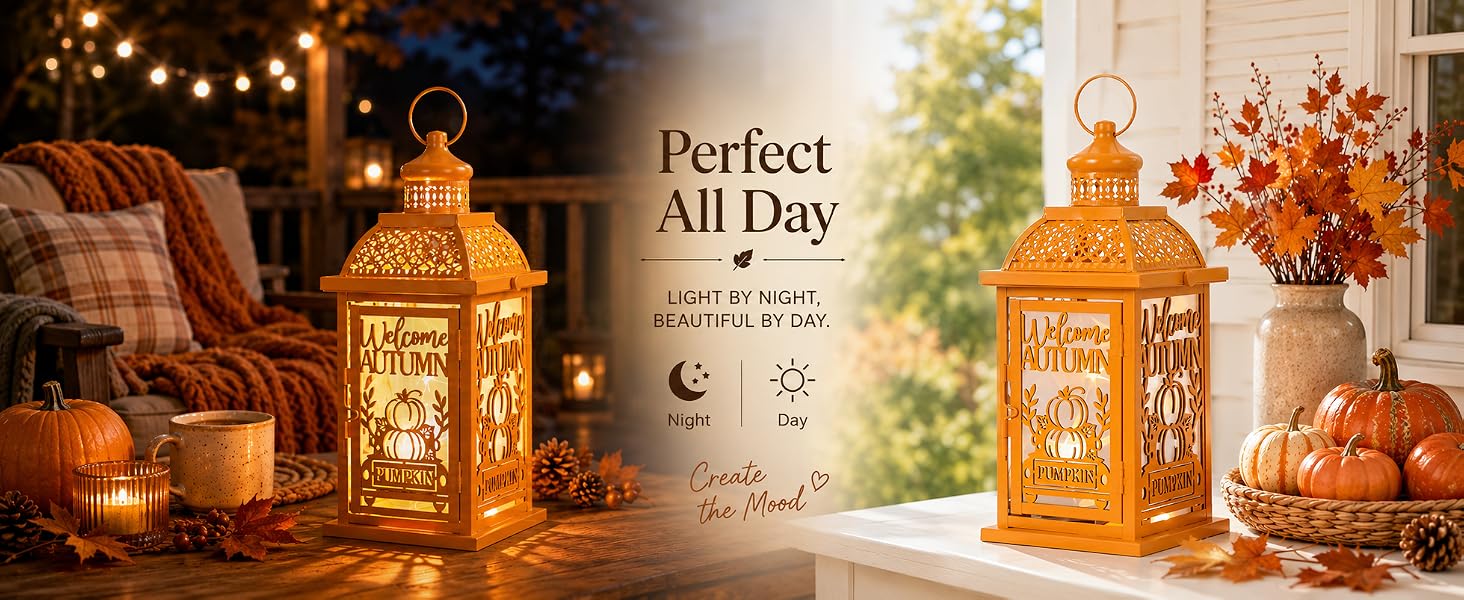 fall lantern