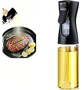 IVKIOMA Olive Oil Sprayer for Cooking, 220ml Glass Oil Dispenser for Kitchen Gadgets, Food Grade ...