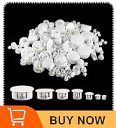 Plastic Hole Plugs 210Pcs 7 Sizes
