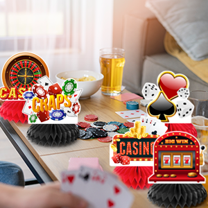 casino theme party decorations