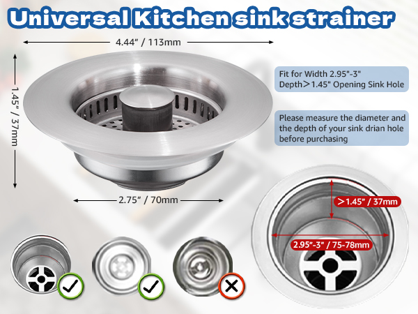 sink strainer