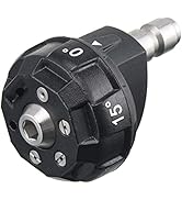 JOEJET Pressure Washer Nozzle Tips, 6-in-1 Quick Changeover, Adjustable Pressure Washer Nozzle wi...