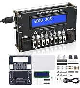 PEMENOL DIY Binary ASCII Code Transmitter Soldering Practice Kit | STEM Electronics Project Kit w...