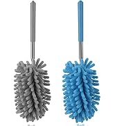 TIMIVO Microfiber Duster for Cleaning, Dusters with Telescoping Extension Pole, Extendable Washab...
