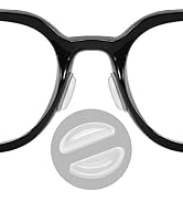20 Pairs Eyeglass Nose Pads, Comfort Soft Silicone Glasses Nose Pad, Anti-Slip Heighten Air Chamb...