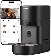 PETLIBRO Automatic Cat Feeder with Camera, Scale AI Smart Food Intake Track | Cat face recognitio...