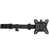 HUANUO Pole Mount Monitor Arm for 13-32" Screens, Pole Not Included | VESA Mount Bracket Fits Exi...