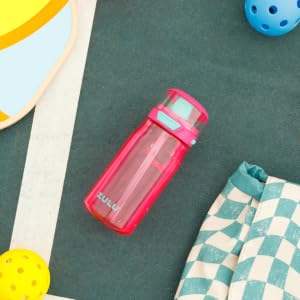 Zulu Kids Flex 16oz Tritan Plastic Water Bottle with Silicone Spout