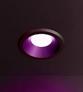 black deep baffle downlight