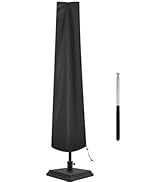 Patio Umbrella Cover Waterproof Umbrella Covers for Outdoor Umbrellas for 7 to 9Ft Umbrellas Prot...