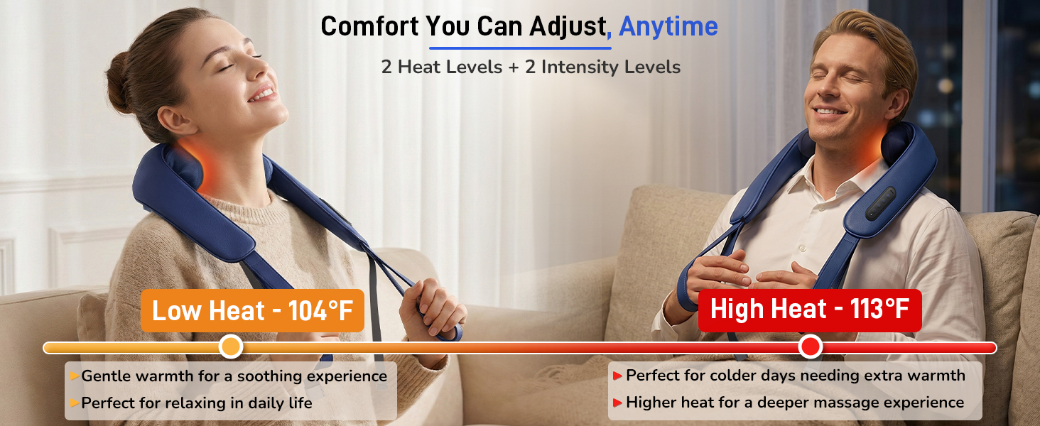 neck massager with heat