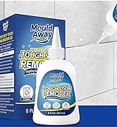Mould Away Tough Stain Remover Gel - Powerful Black Stain & Grout Cleaner for Washing Machine Sea...