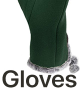 small and large womens gloves