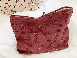 red rose purse