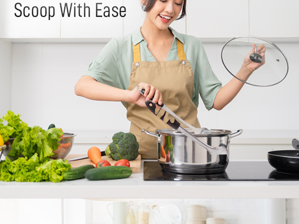 Grip Handle Scoop with Ease