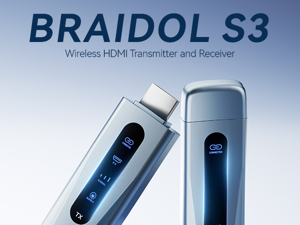 Wireless HDMI Transmitter and Receiver