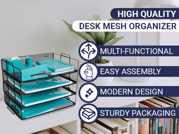 metal file organizer file rack file holders office essentials teacher desk decor paperwork organizer
