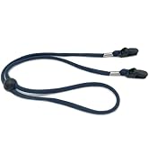 WsjiaboFux Blue Medium Hat Chin Cord, Adjustable Hat Strap Clips Windproof Hat Lanyard on Bag Hat...