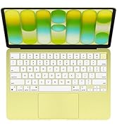 Arisase Ultra Thin Silicone Keyboard Cover Skin for MacBook Neo 13" with A18 Pro Chip (Model:A340...