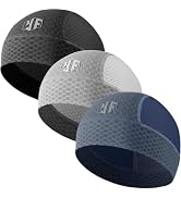 WTACTFUL 3-Pack Breathable Mesh Skull Cap Helmet Liner for Men Women Summer | Lightweight Cooling...