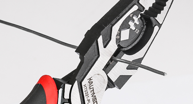 High precision edge for cutting wires, neat and smooth