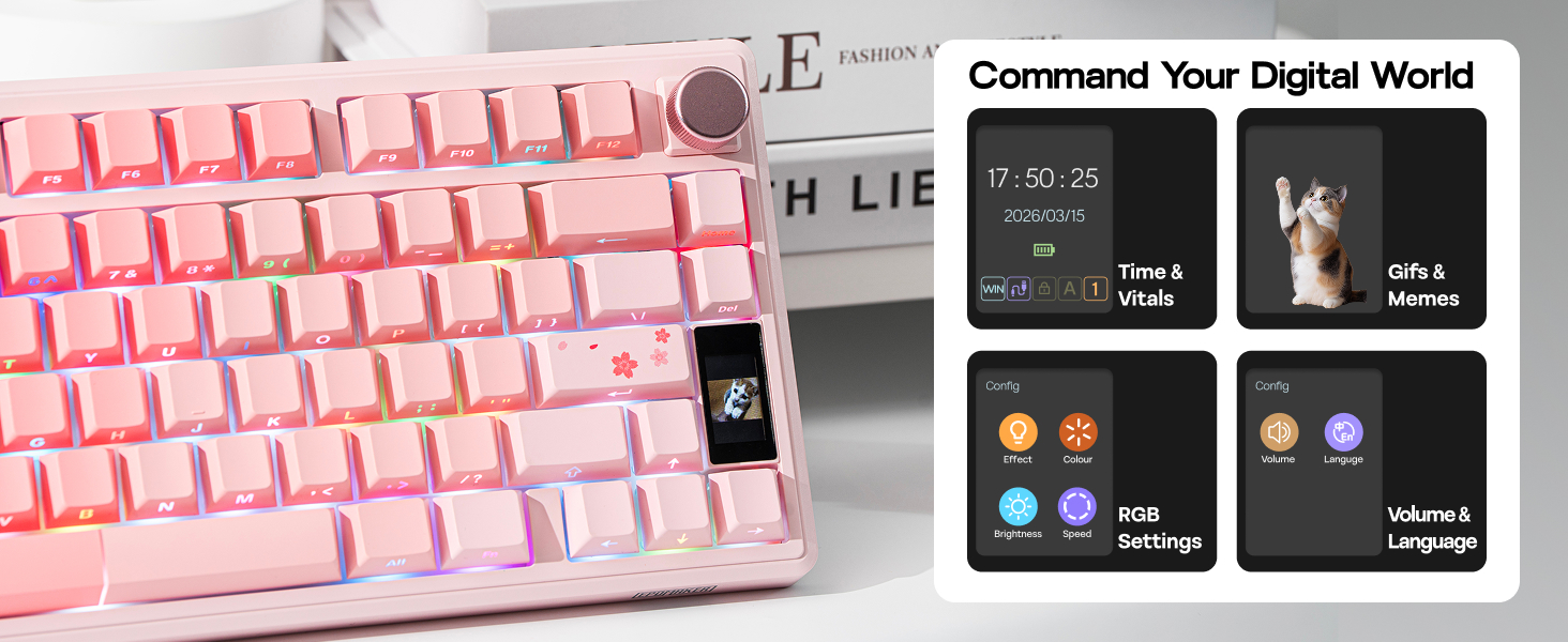 EPOMAKER TH80 V2 PRO Wireless Gaming Keyboard