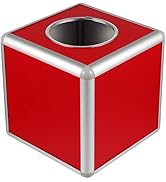 NUOBESTY 20CM Square Raffle Ball Game Box Multifunctional Storage Ticket Box Card Storage Container