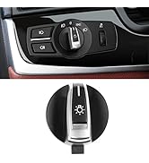 Jaronx Compatible with BMW Headlight Control Knob, Upgraded Head Light Switch Konb Button, Headla...