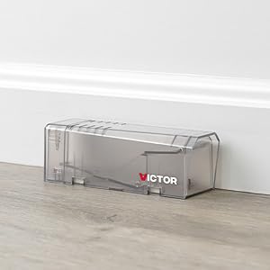Victor Live Catch Mouse Trap is designed for humane catch & release