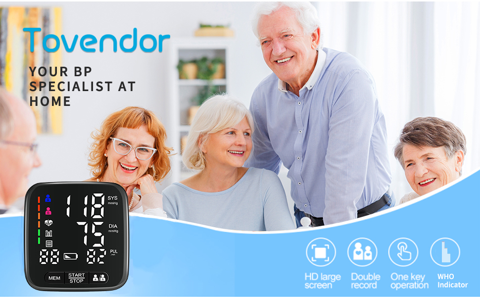 Wrist Blood Pressure Monitor