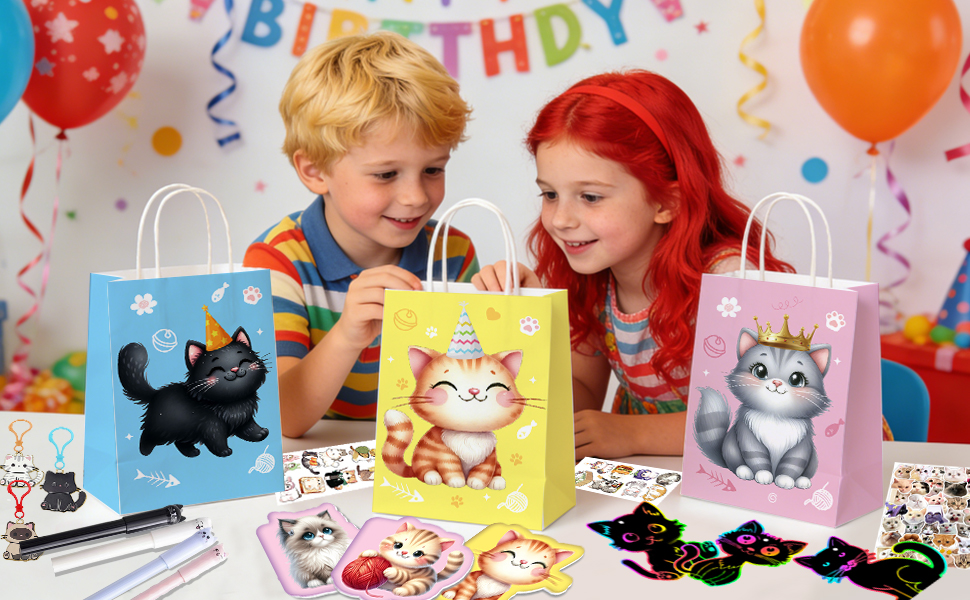 cat themed birthday party supplies