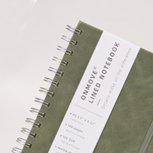 OnMove lined notebook