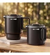 HYTRIC Travel Electric Kettle, 650ML Stainless Steel Foldable Kettle | collapsible & foldable, du...