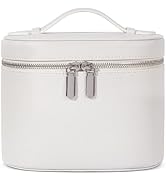 honitty Makeup Bag, Travel Make up Case with Compartments and Handle, Portable Cosmetic Organizer...